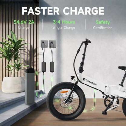 eBike Boys U5 500W 20" Folding eBike - Compact, Lightweight, and Powerful