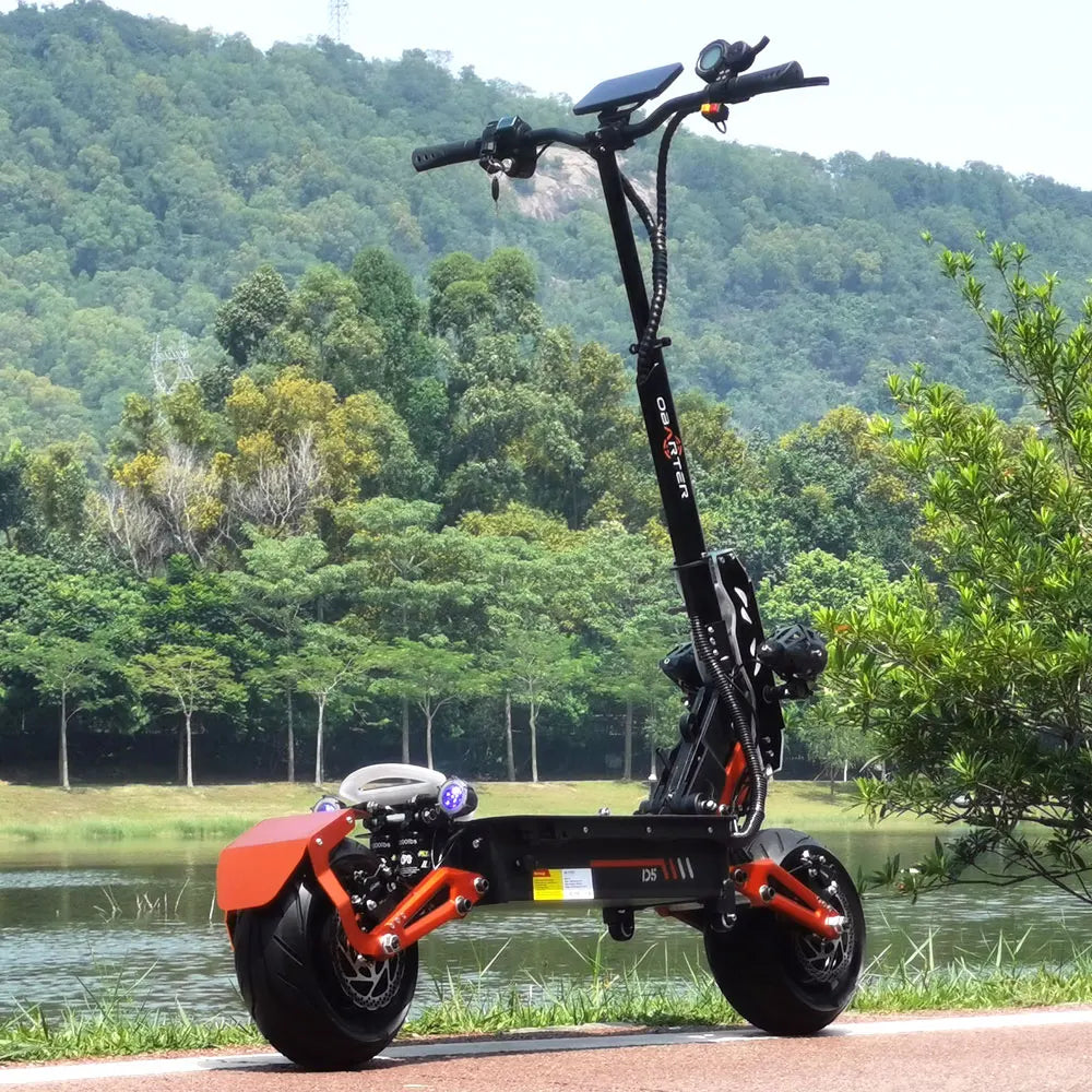 eBike Boys Obarter D5 Electric Scooter - 5000W, 70km/h Max Speed, Removable Battery