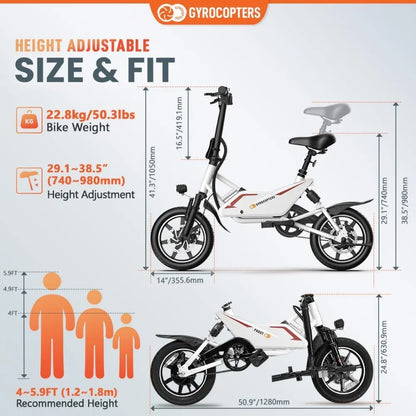 eBike Boys DUTRIEUX UL2849 Safe Folding Ebike - Compact & Eco-Friendly