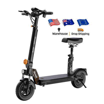 eBike Boys RT6 1000W Electric Scooter - 48V, 40-50km Range, Foldable