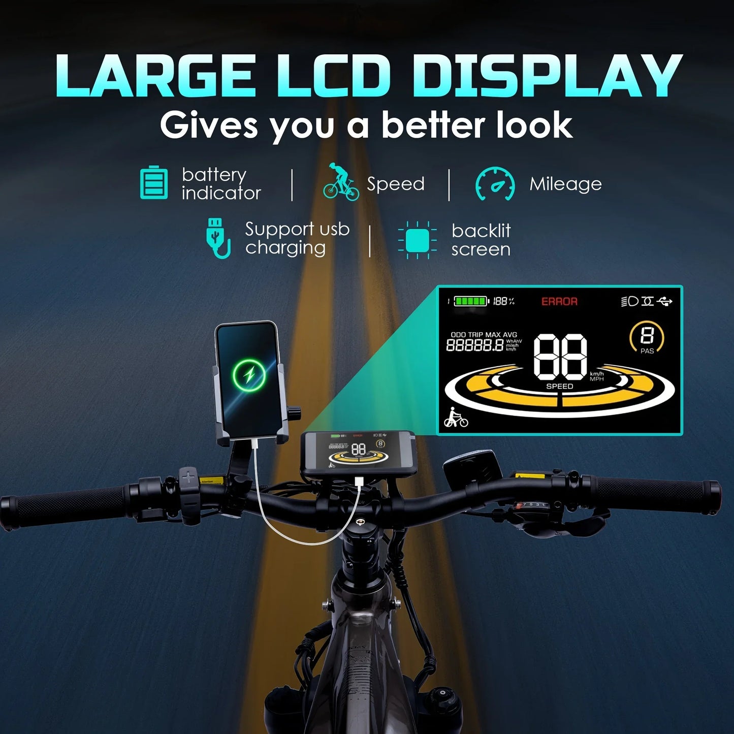 eBike Boys High-Quality eBike with 52V 750W Motor - 17AH Long Range