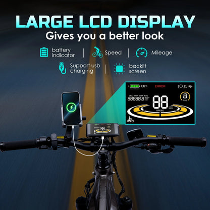 eBike Boys High-Quality eBike with 52V 750W Motor - 17AH Long Range