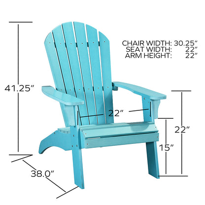 PolyTEAK King Size Adirondack Chair