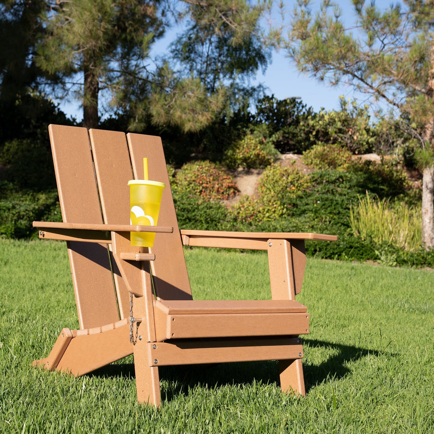 PolyTEAK RESINTEAK Newport Adirondack Folding Chair