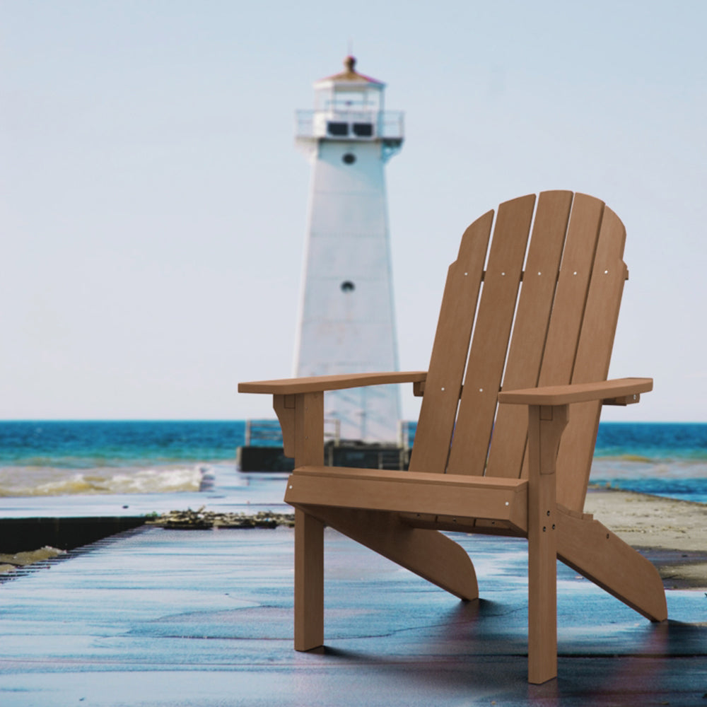 PolyTEAK Traditional Element Adirondack Chair