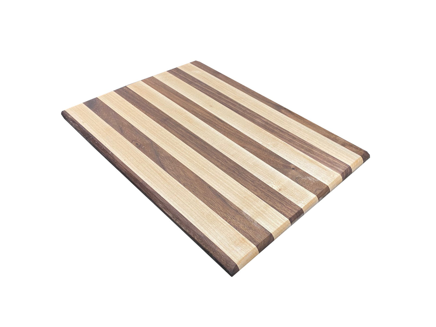 Best Redwood Modern Mix Walnut and Maple Side grain Cutting Board
