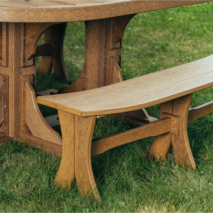 LuxCraft 52" Table Bench