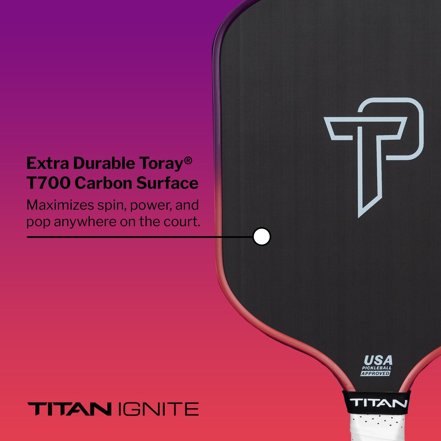 Titan Ignite 16S Pickleball Paddle