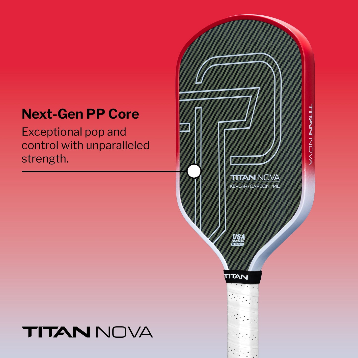 Titan Nova 14L Pickleball Paddle