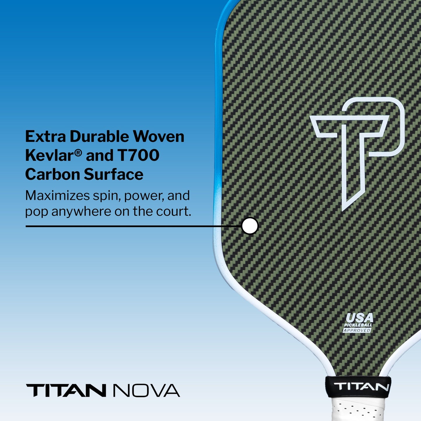 Titan Nova 16L Pickleball Paddle