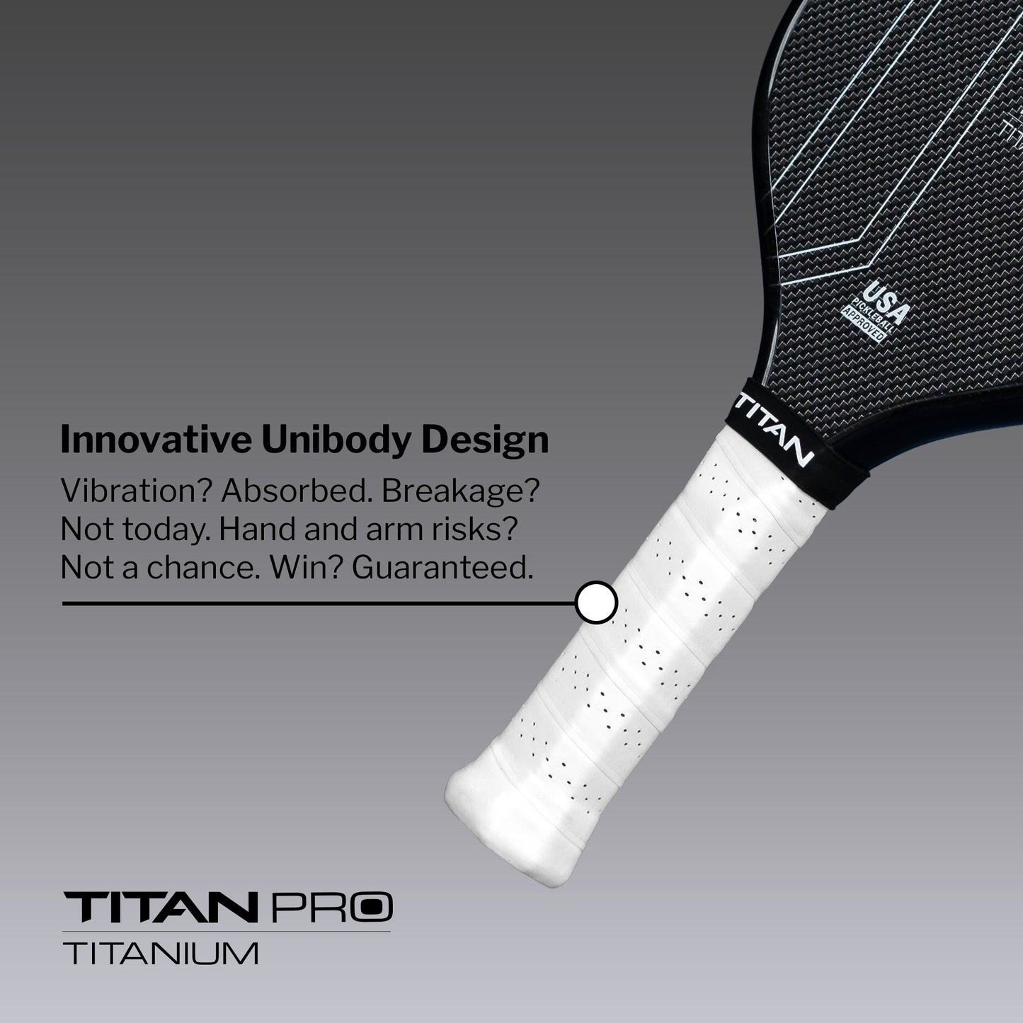 Titan Pro Titanium 14L Pickleball Paddle
