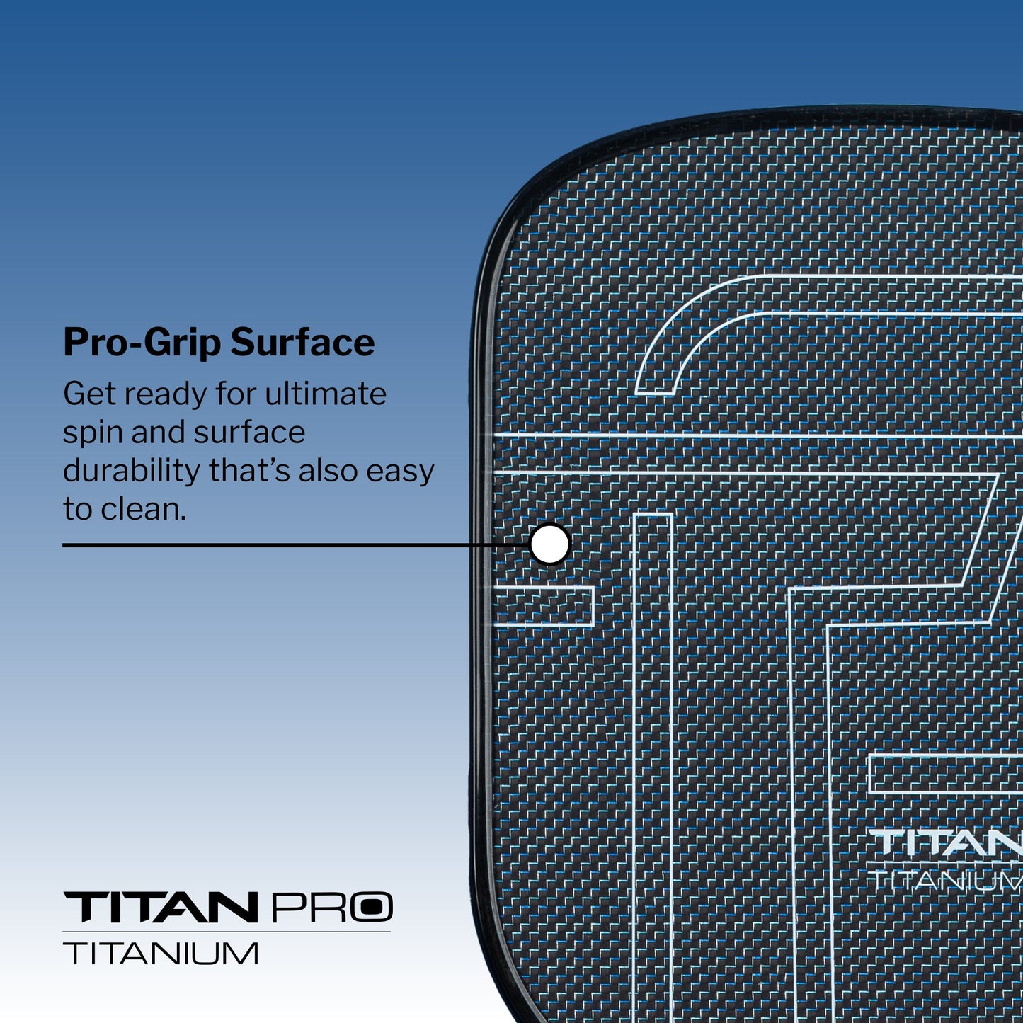 Titan Pro Titanium 16L Pickleball Paddle
