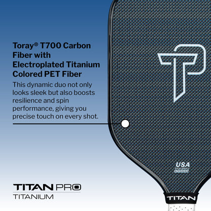 Titan Pro Titanium 16L Pickleball Paddle