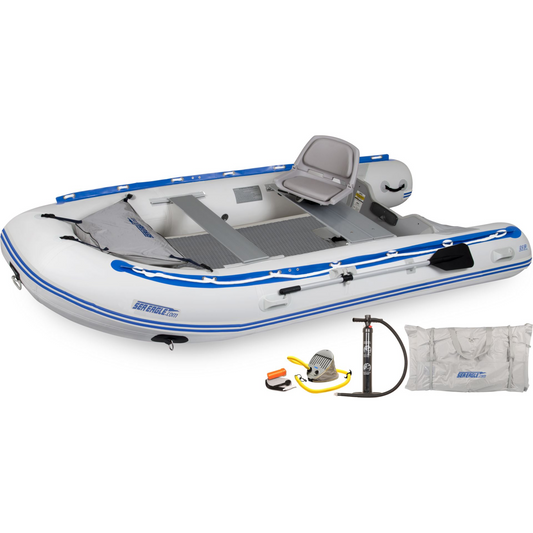 Sea Eagle 12'6" Sport Runabout Drop Stitch Swivel Seat Package
