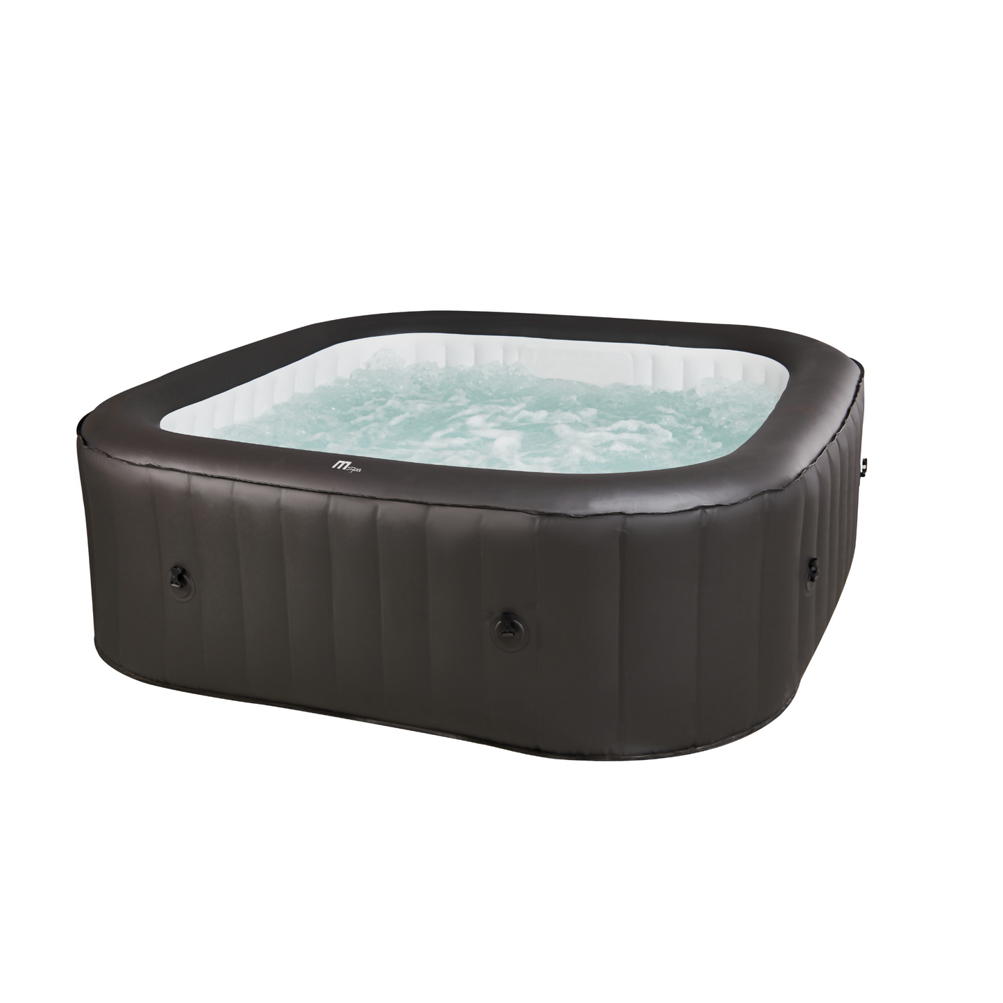 MSpa Urban Series Vito Square 6 Person Portable Outdoor Hot Tub Spa