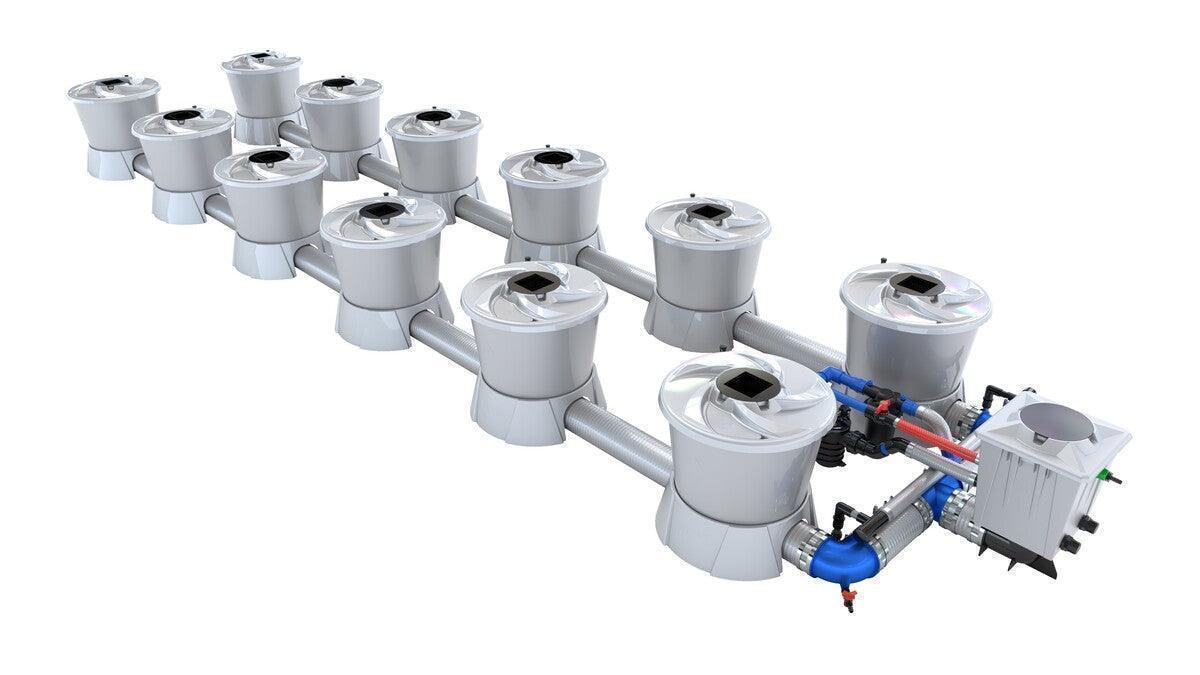 Alien Hydroponics - V-SYSTEM 12 Pot 2 Row Kit