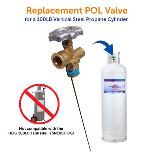 Flame King 100lb OPD Valve