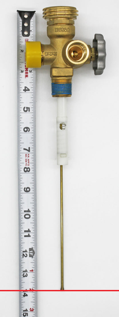 Flame King Multi Valve for 100lb Propane Cylinder