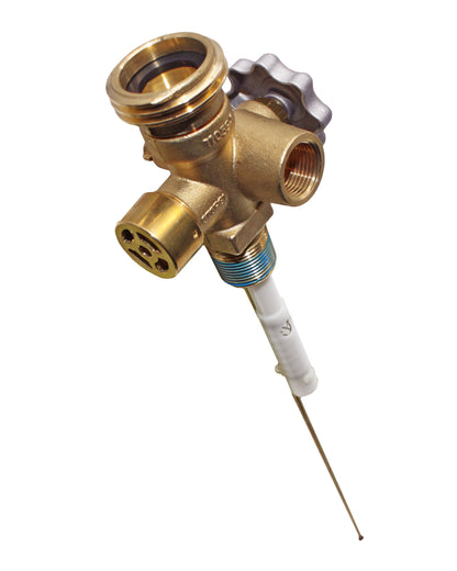 Flame King Multi Valve for 100lb Propane Cylinder