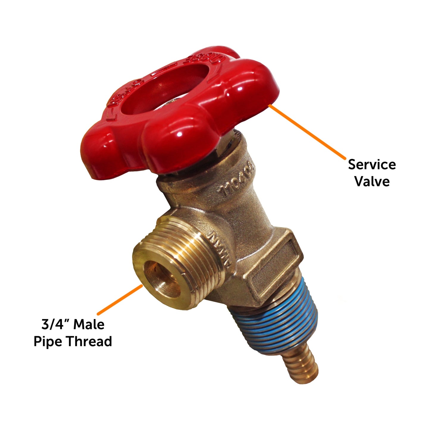 Flame King 239lb and 420lb Refrigerant Tank Liquid Valve