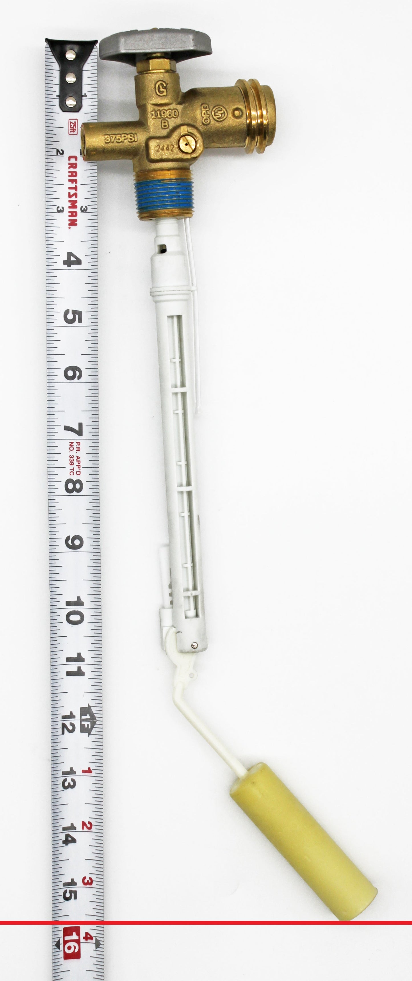 Flame King 20lb OPD Valve with Float Gauge