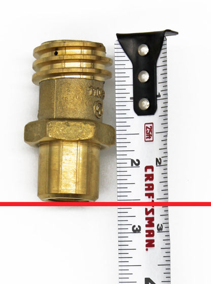 Flame King VSCFL Forklift and Buffer Tank Connector Valve