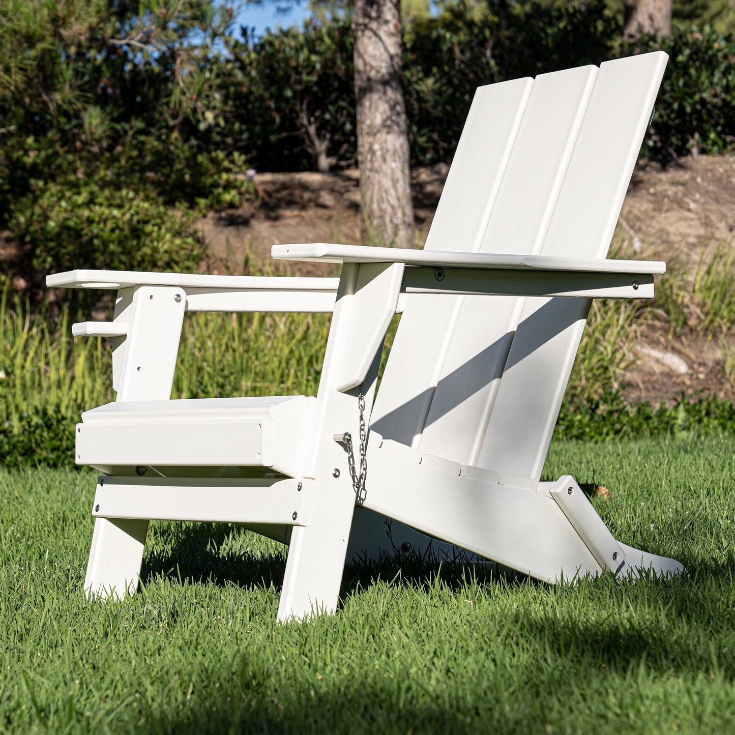 PolyTEAK RESINTEAK Newport Adirondack Folding Chair