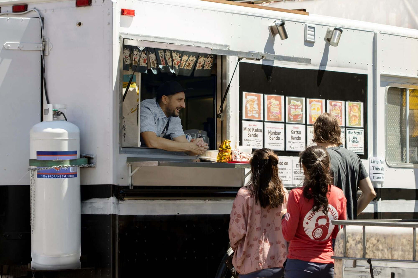 Flame King 100lb Empty Propane Tank LP Cylinder with POL Valve