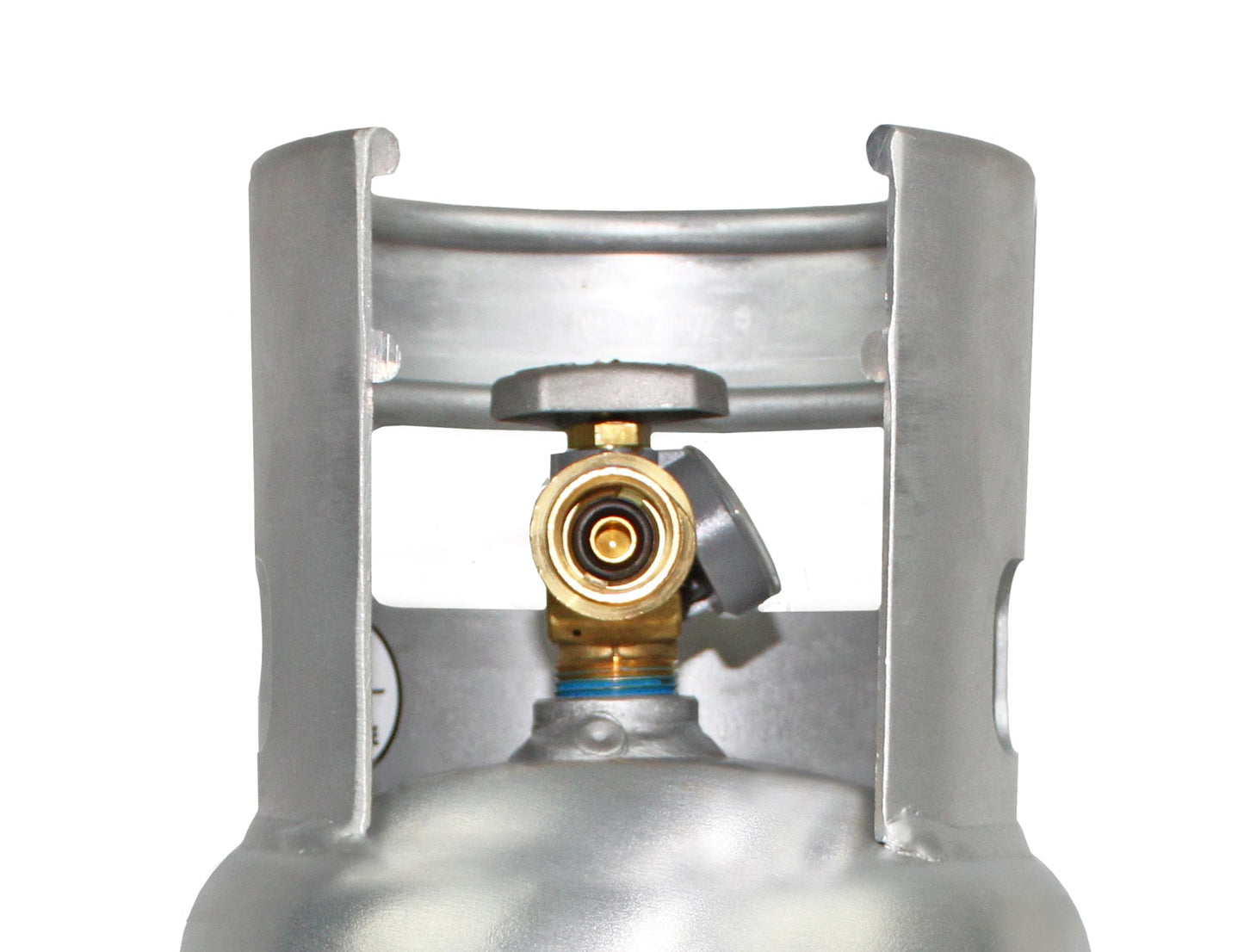 Flame King Lightweight 5lb Aluminum Propane Tank LP Cylinder with OPD & Gauge