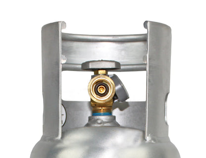 Flame King Lightweight 5lb Aluminum Propane Tank LP Cylinder with OPD & Gauge