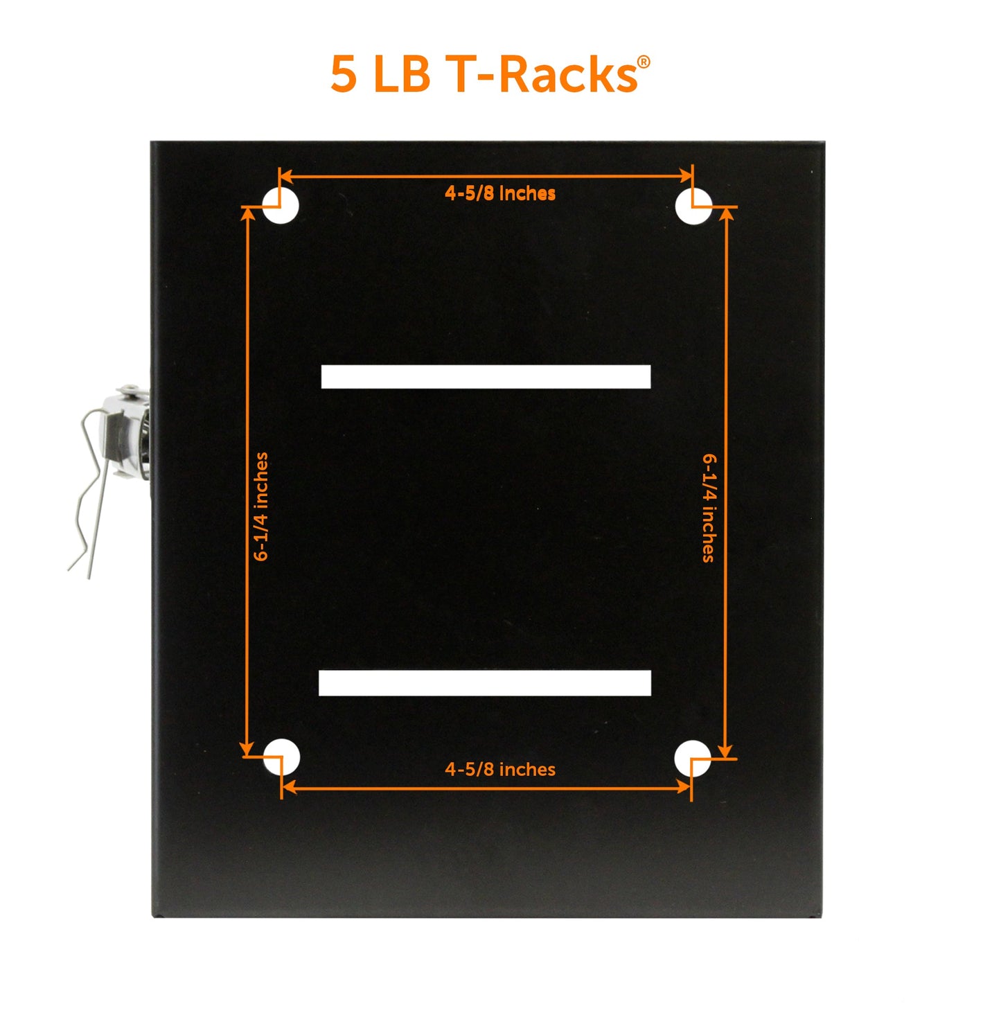 Flame King T-Racks 5lb Propane Tank Mounting Brackets Strap Campervan Overland Vehicles