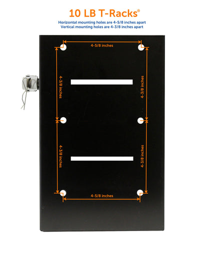 Flame King T-Racks 10lb Propane Tank Mounting Brackets Strap Campervan Overland Vehicles