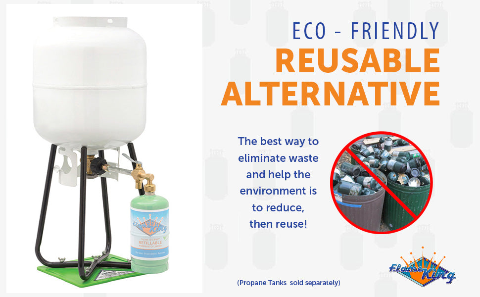 Propane Fitting Adapter Valve for 1LB Refillable Tank Cylinders