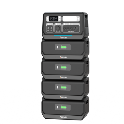 ALLWEI PPS2400+4* B200 PRO | Home Battery Backup up to 10kWh