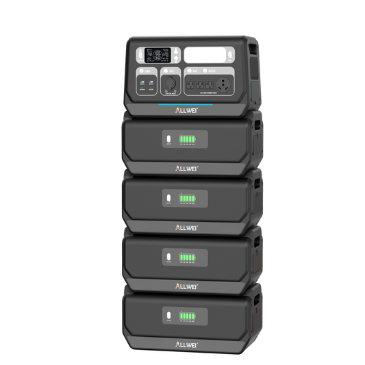 ALLWEI PPS2400+4* B200 PRO | Home Battery Backup up to 10kWh