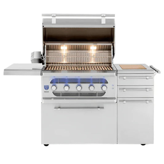 American Made Grills Freestanding Muscle - 36" Hybrid Grill