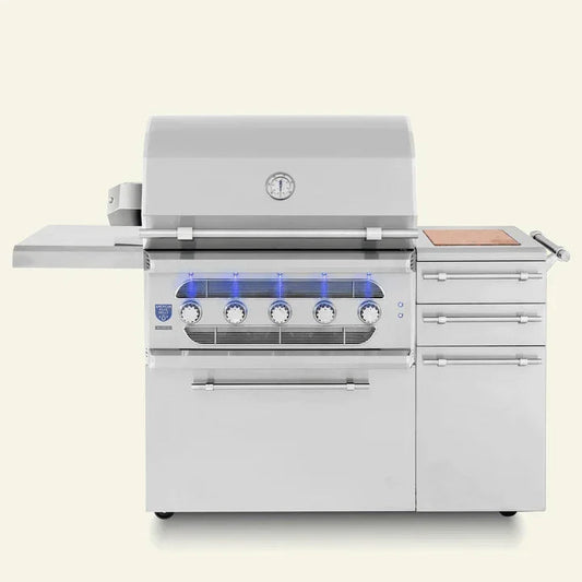 American Made Grills Freestanding Muscle - 36" Hybrid Grill