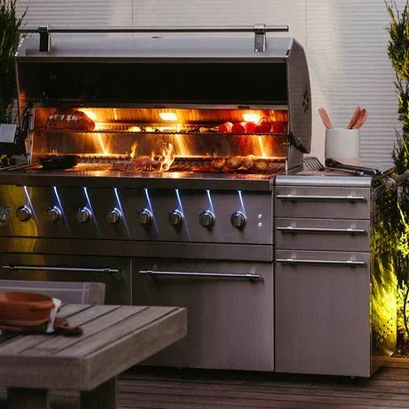 American Made Grills Freestanding Muscle - 54" Hybrid Grill