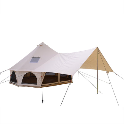 White Duck Outdoors Awning for Regatta Bell tents
