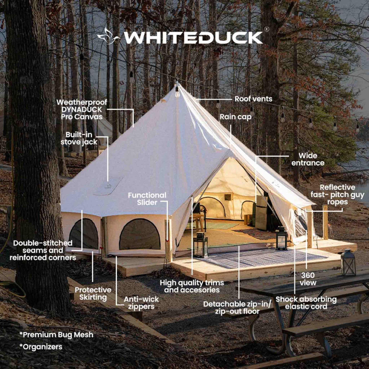 Whiteduck 13' Avalon Bell Tent