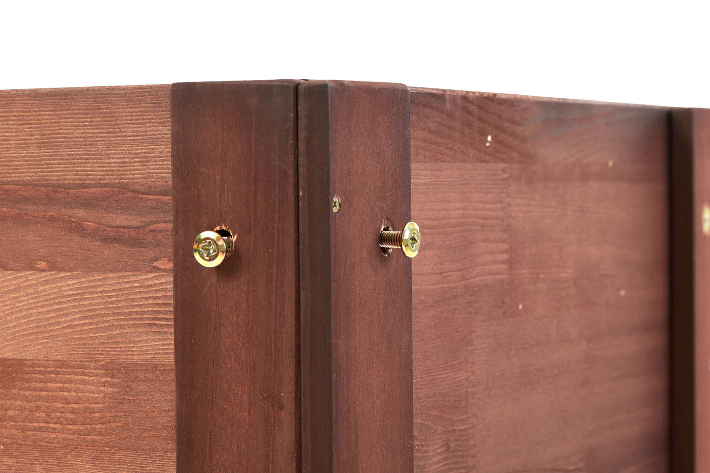 PolyTEAK Elevated Wooden Planter Box for Outdoor Flowers, Vegetables, & Herbs