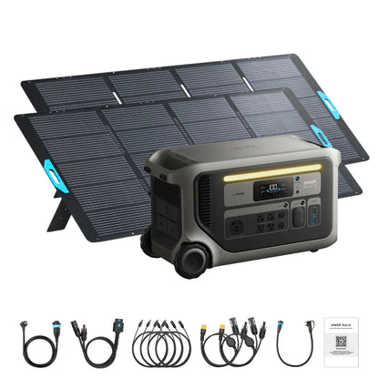 Anker SOLIX F3000 Portable Power Station + 400w Solar Panel