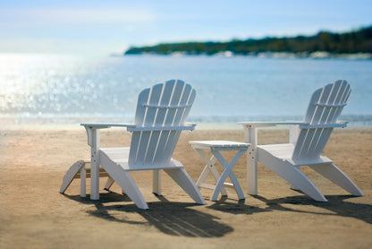 Seaside Casual Poly Coastline Harbor View Adirondack