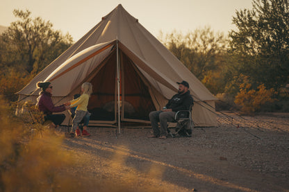 White Duck Outdoors Awning for Regatta Bell tents