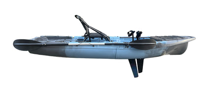 Reel Yaks 10ft Recon Modular Fin Drive Pedal Fishing Kayak | 430lbs Capacity | 2 Piece