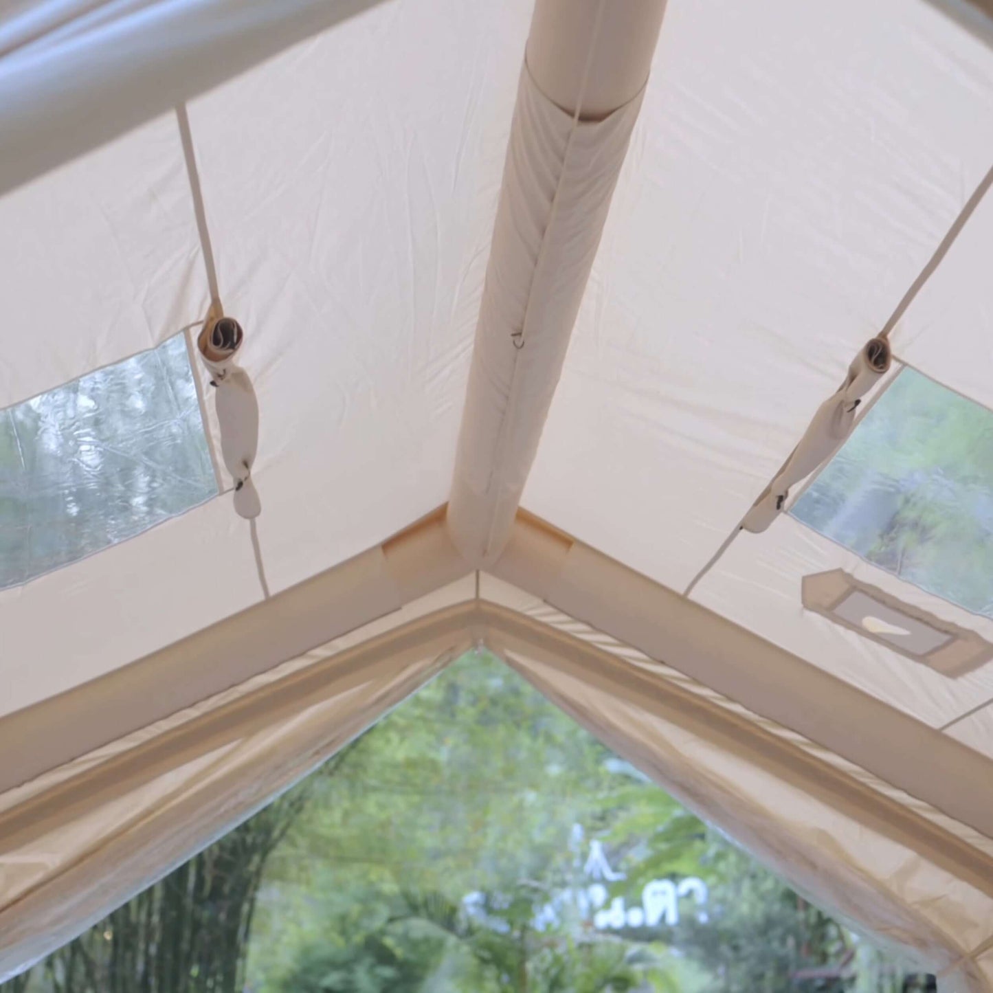 Coody 10 Beige Inflatable Tent House for Camping (2-4 Person)