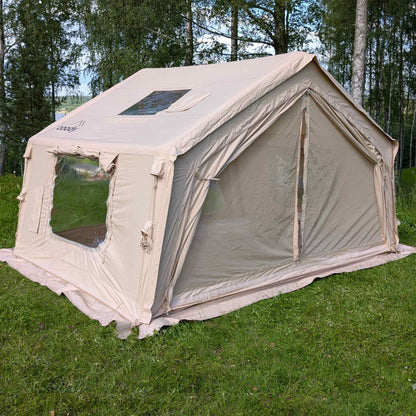 Coody 10 Beige Inflatable Tent House for Camping (2-4 Person)