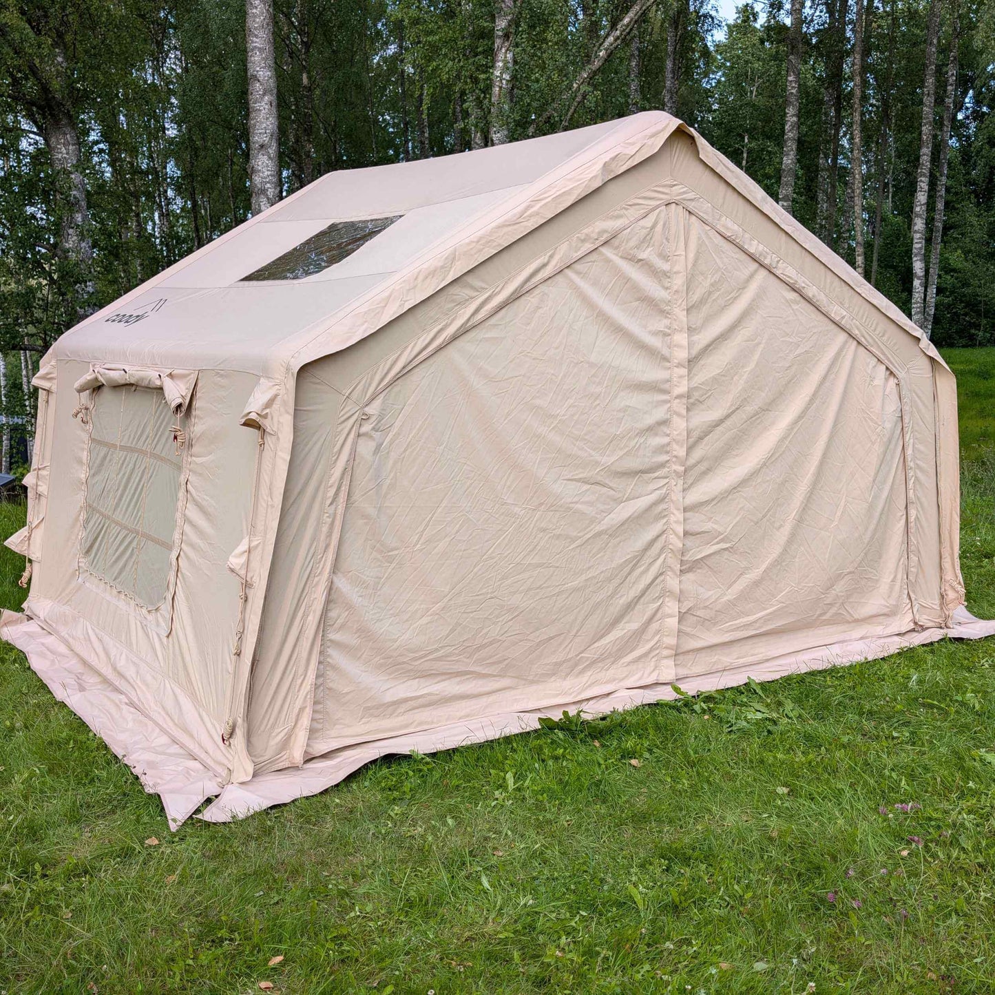 Coody 10 Beige Inflatable Tent House for Camping (2-4 Person)
