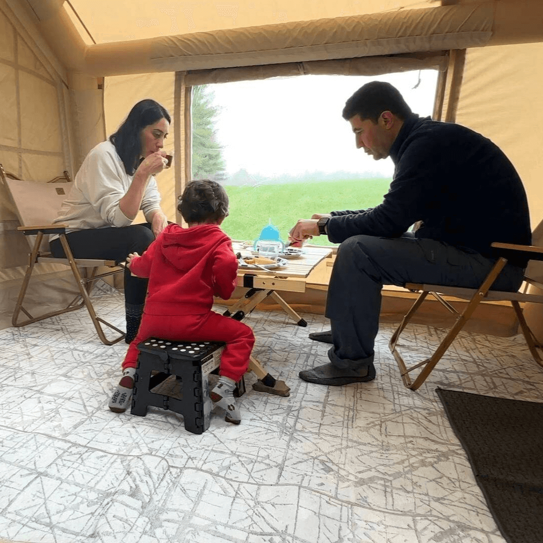 Coody 8.0 Air Tent Beige - Inflatable Tent House for Camping (1-4 Person)