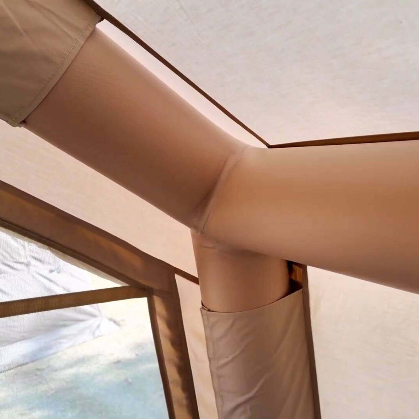 Coody 8.0 Air Tent Beige - Inflatable Tent House for Camping (1-4 Person)